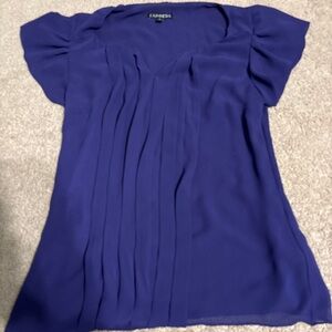 Express Women's purple Top